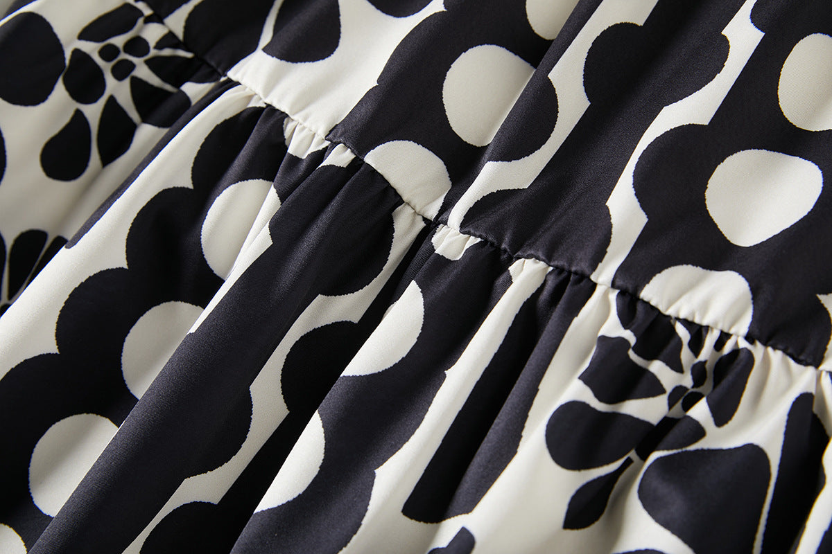 Black and White Beach Party Two Piece Set - 831825771695_BAS