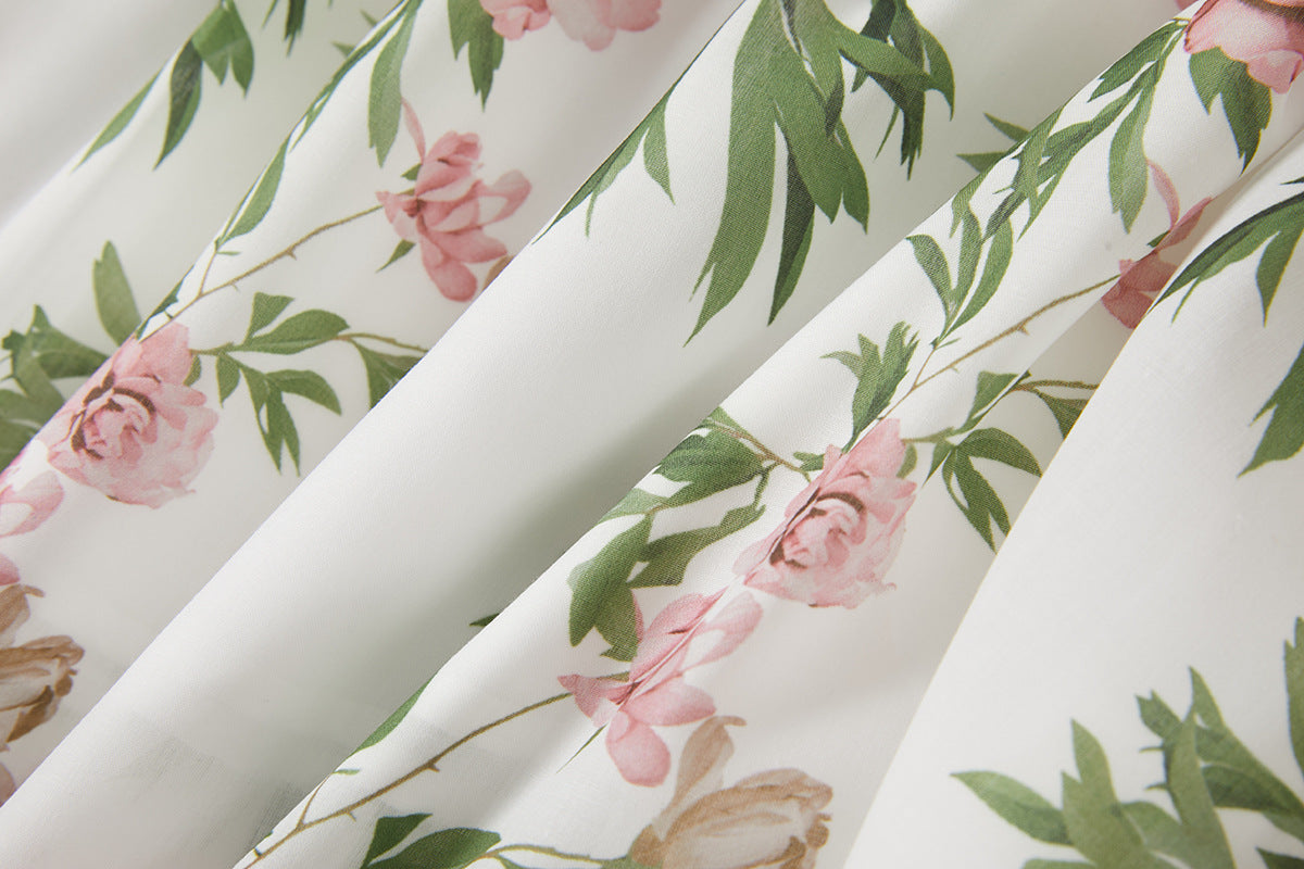 Floral Print Bohemian Beach Two Piece Set - 822089204472_BAS