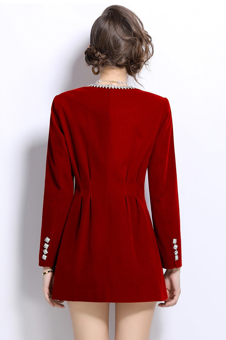 Scarlet Commander Short Jacket Dress