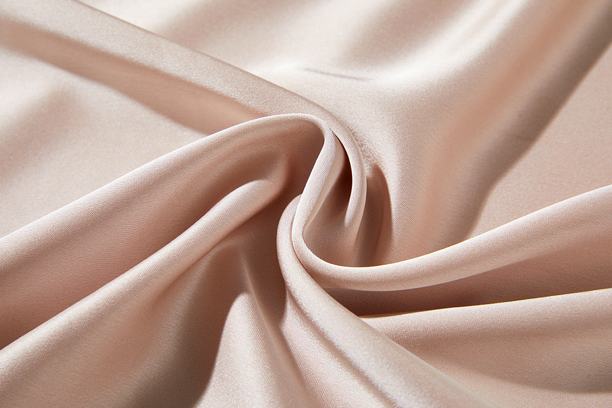 Moonlit Glow Satin Bodyfit Dress