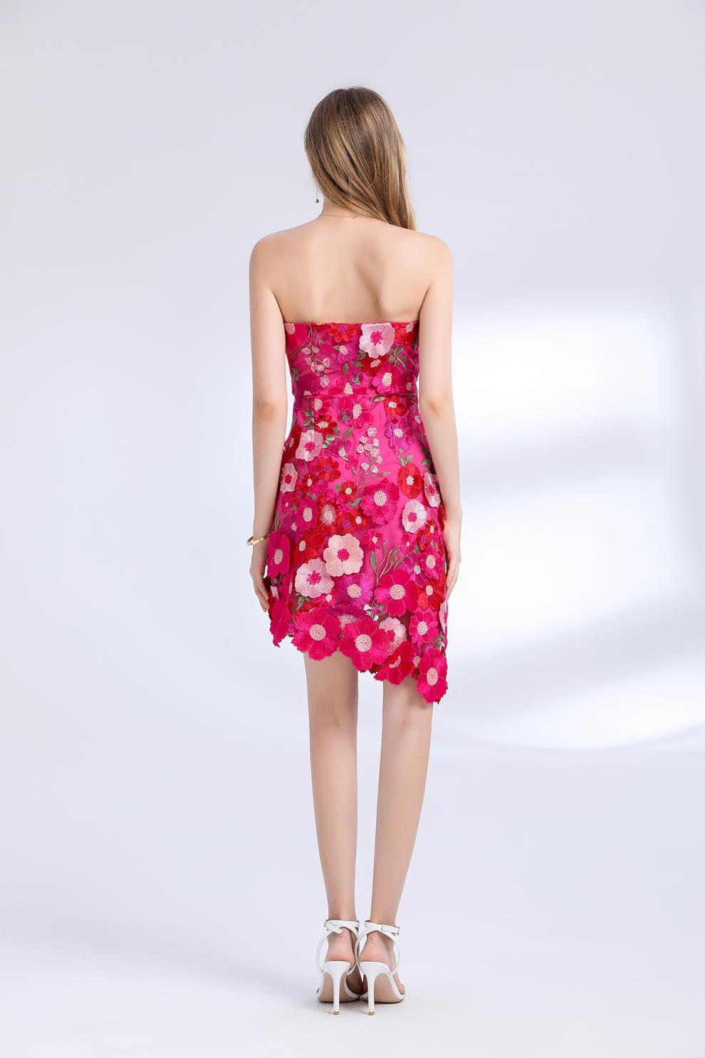 Fuchsia Garden Glow Dress