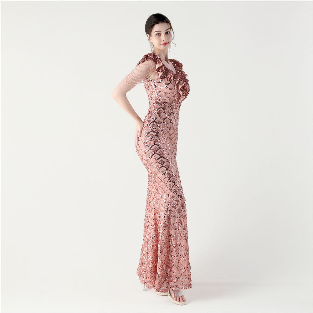 Lotus Lilac Blossom Dress