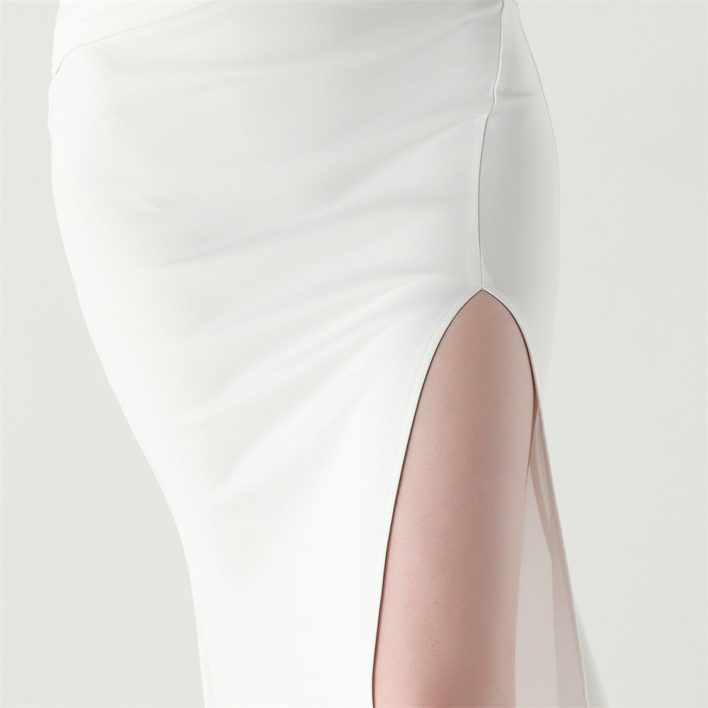 Pearl Grace Strapless Corset Gown