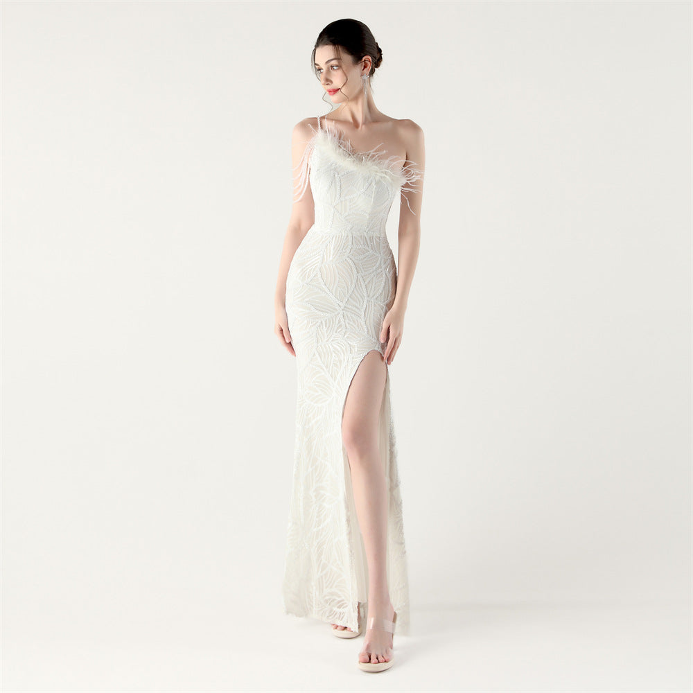 Celeste Beaded Whisper Gown