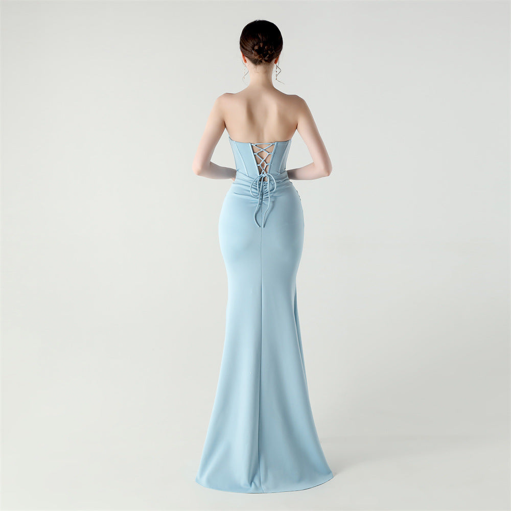 Celeste Charm Fishbone Gown