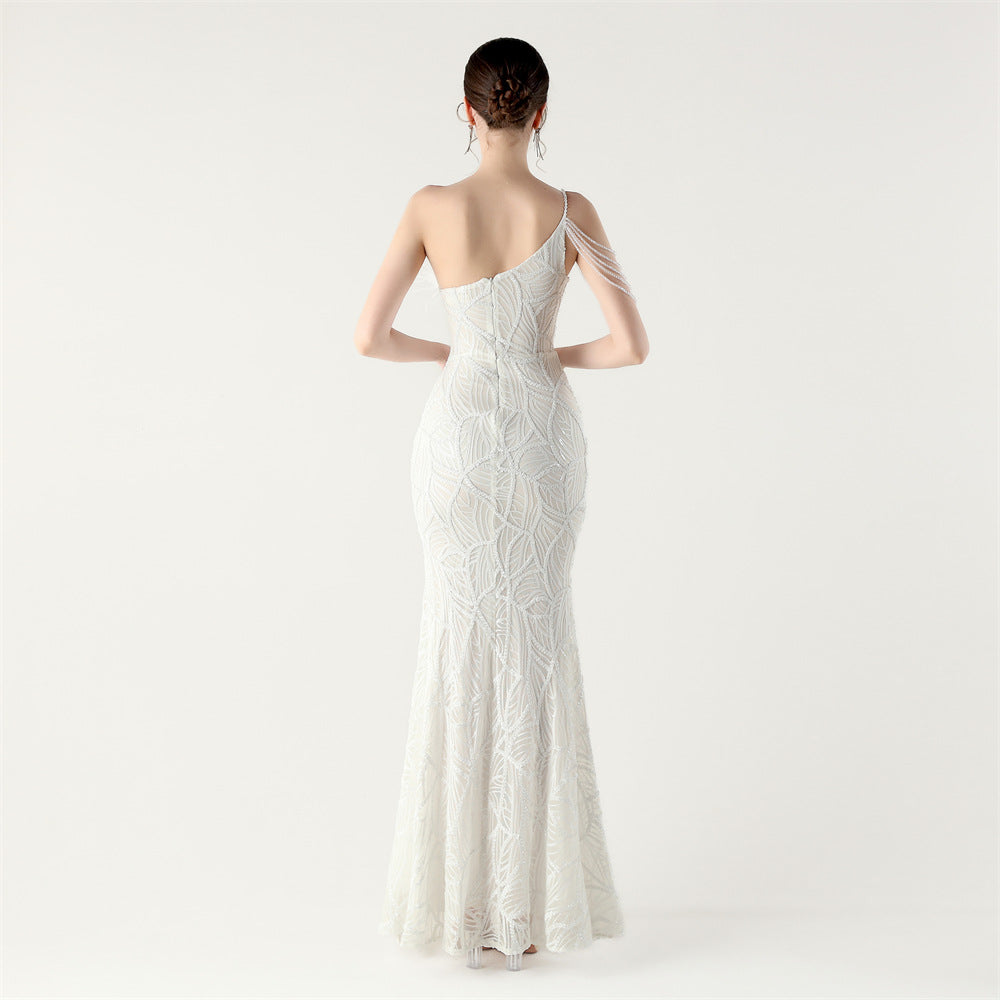 Celeste Beaded Whisper Gown