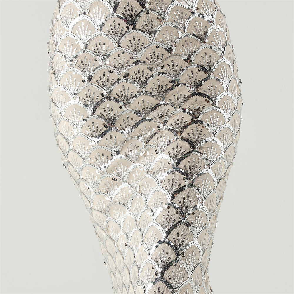 Moonlight Fishtail Luxe Gown