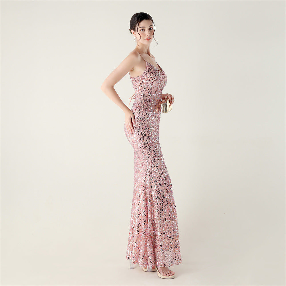 Blush Flamenco Dot Dance Dress