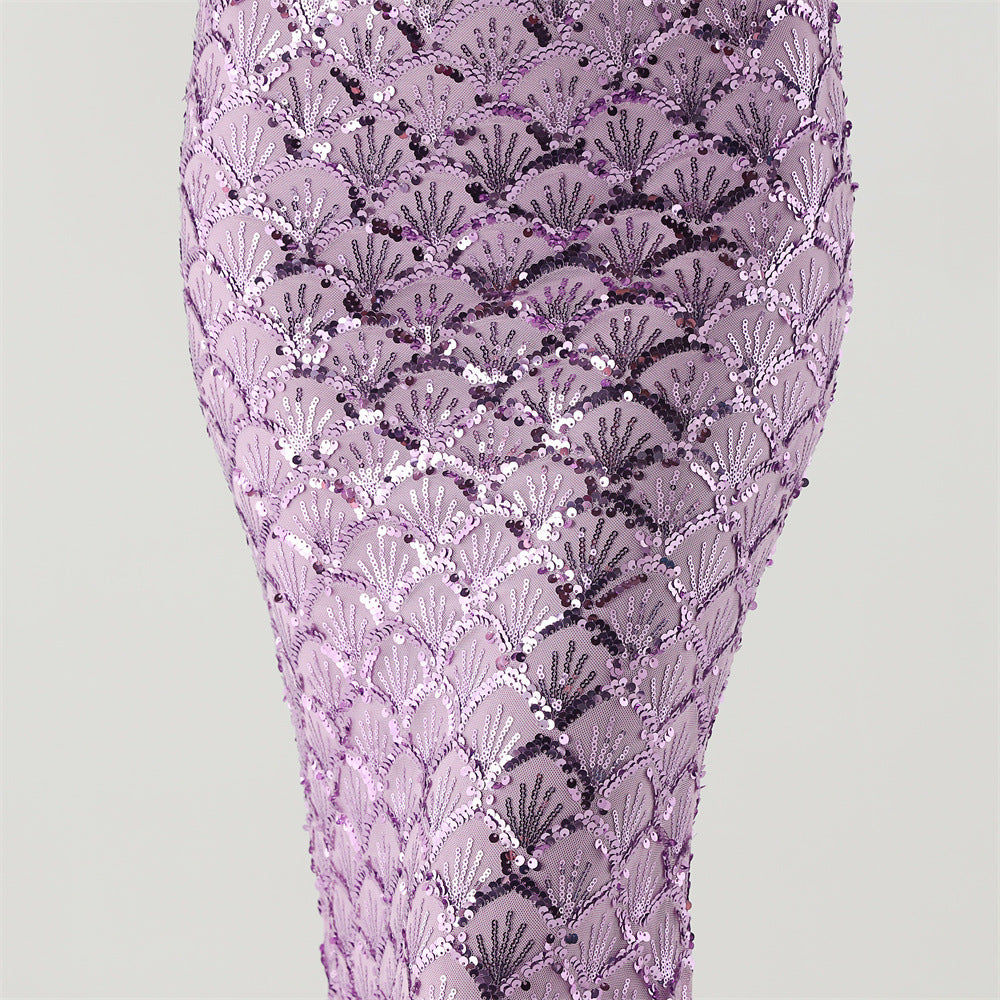 Lavender Fishtail Dream Gown