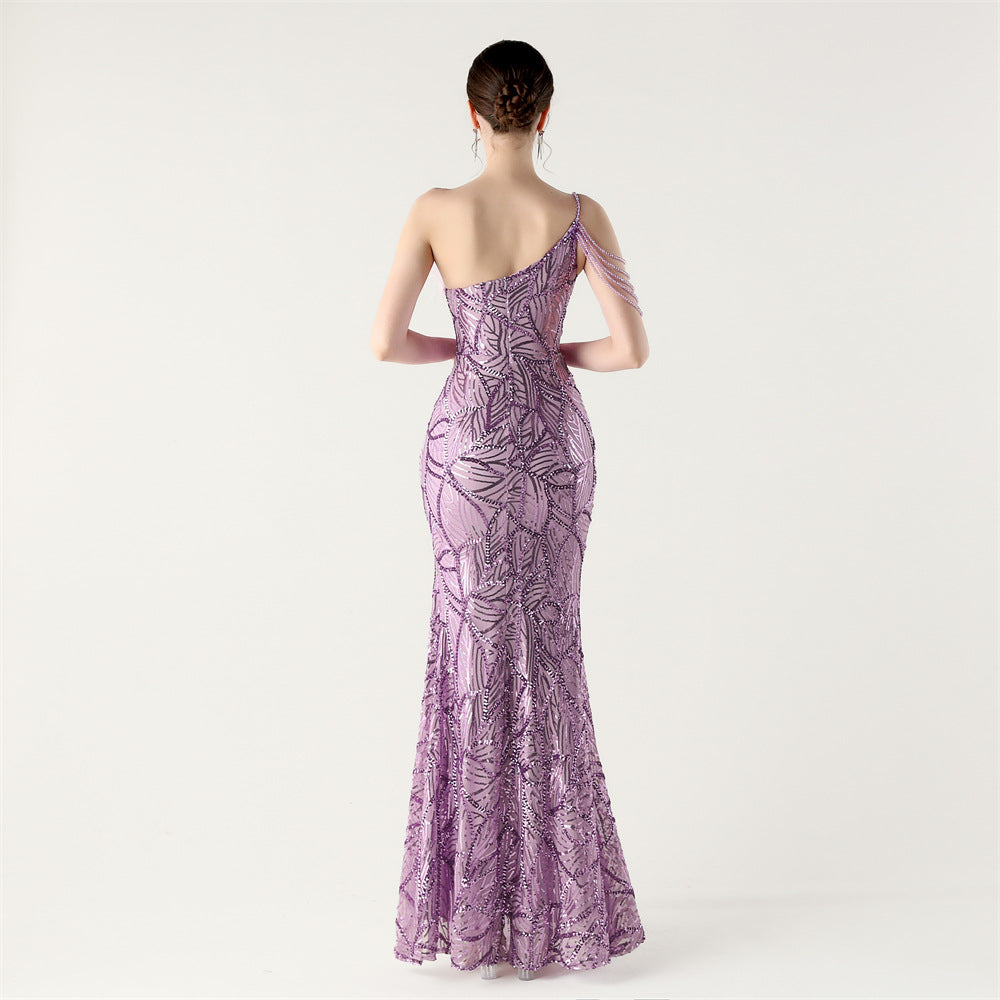 Beaded Whisper Maxi Dress