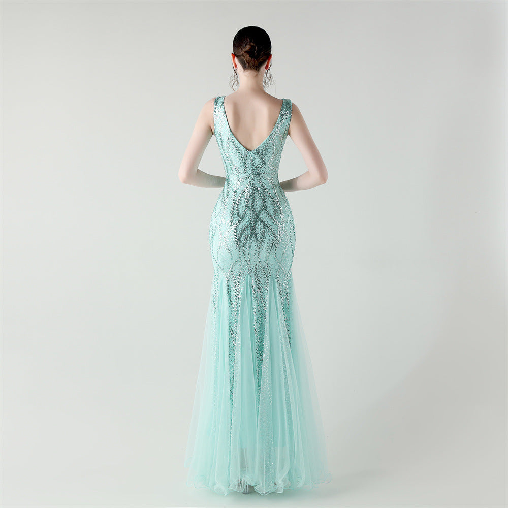 Mint Coastal Breeze Maxi Dress