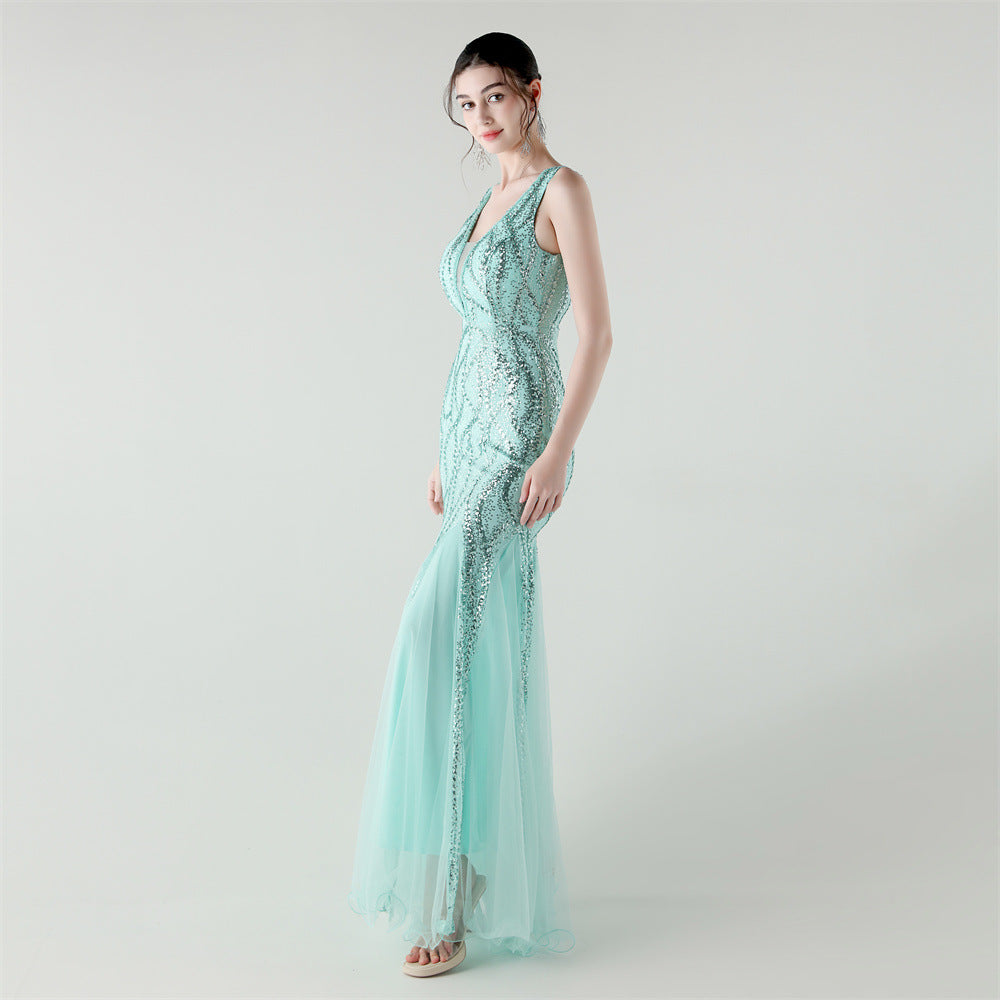 Mint Coastal Breeze Maxi Dress