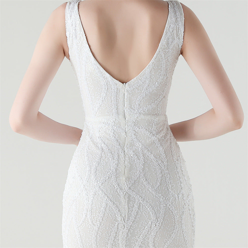 Ivory Coastal Breeze Maxi Dress