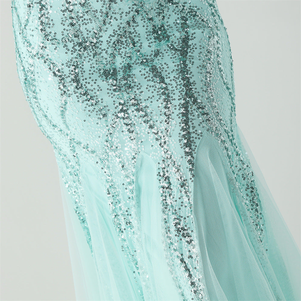 Mint Coastal Breeze Maxi Dress