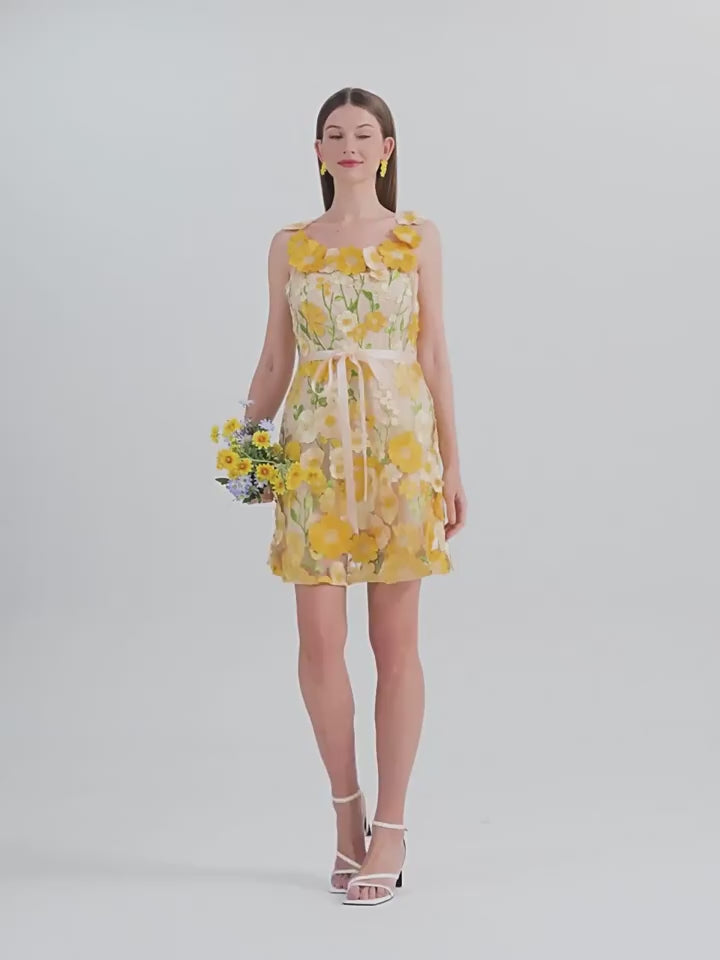 Bloom Aura Floral Dress